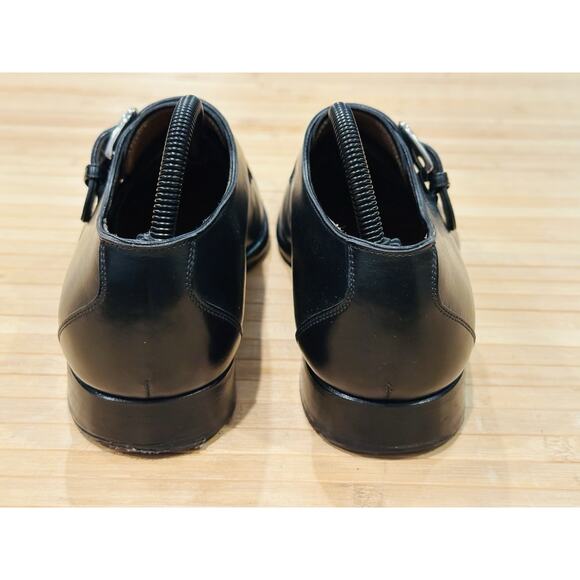 LODING Paris New Taylor Black Monk Strap Leather Shoes Men’s 7.5 Retail $466 ? main image 6